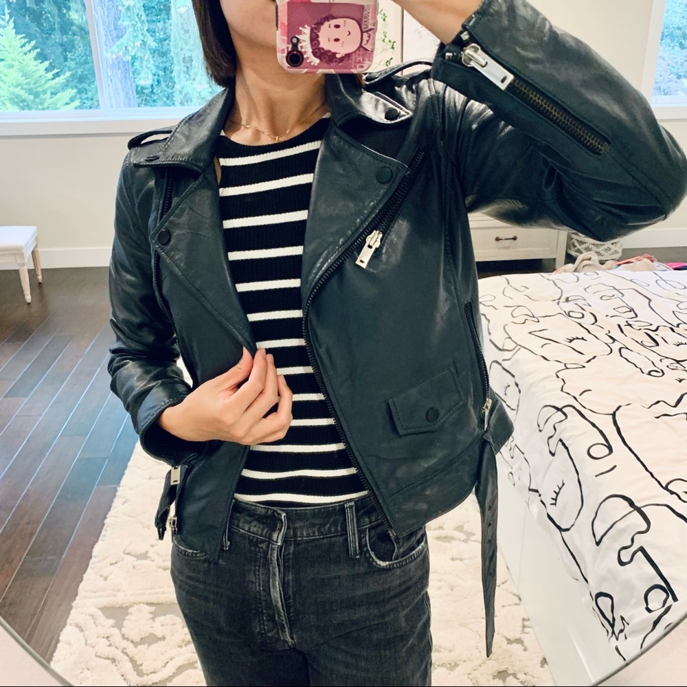 Barney’s Originals Leather Jacket